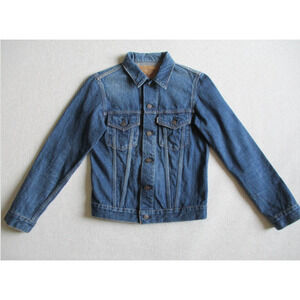 Orslow Indigo Denim Trucker Jacket Size 1 (XS)